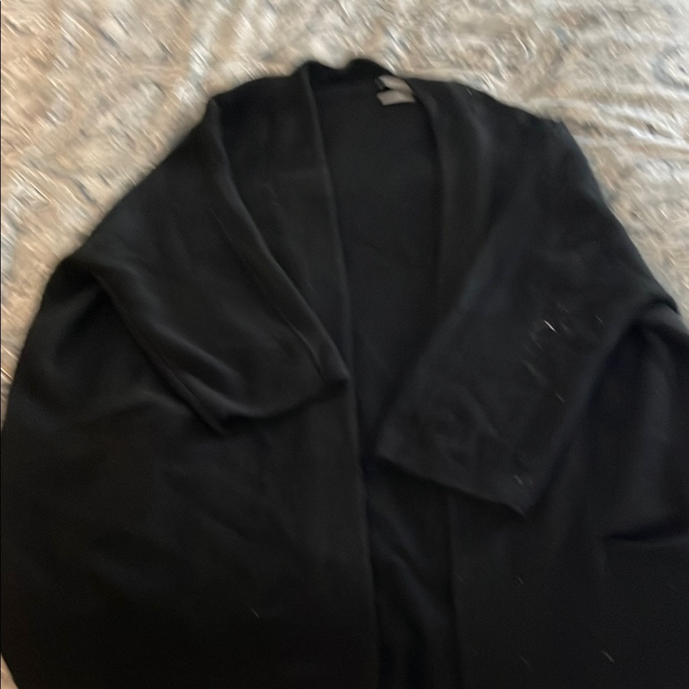 Vince Black Women's Cardigan Sweater